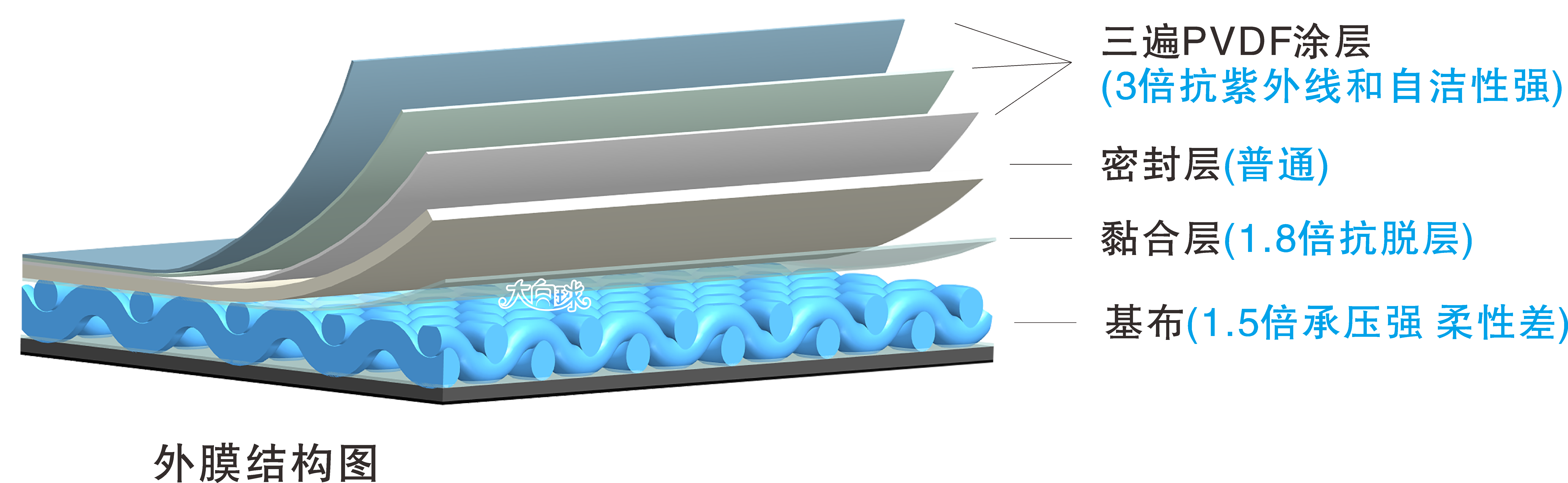 膜材结构图